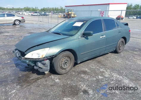 2003 Honda Accord 2.4 Lx из США, поврежденный, VIN 1HGCM56383A074864